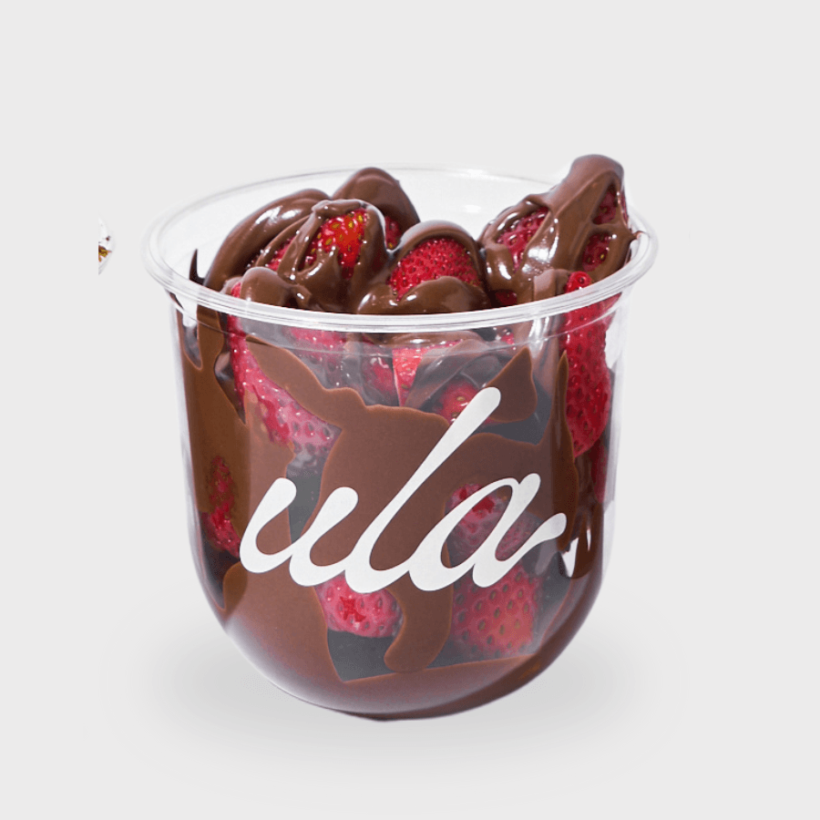 Imagen de Fresas nutella sin azucar